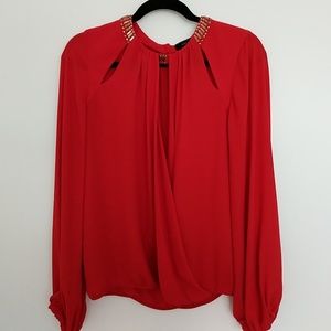 Embellished BCBG Top!